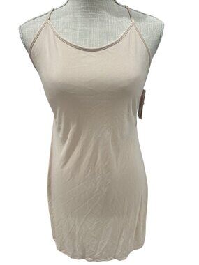 NWT Cabernet Beige Adjustable Strappy Back Lingerie Slip Size M